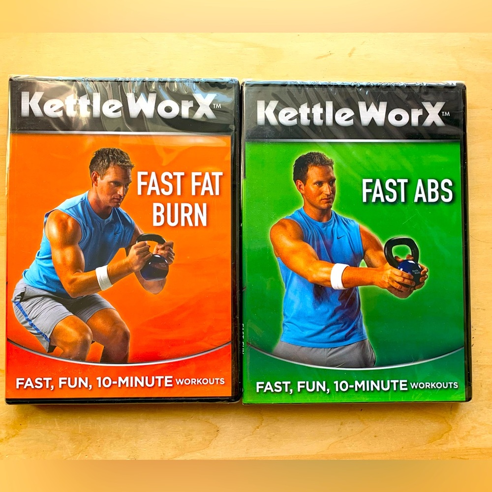 Kettle WorX Fast, Fun, 10-Minutes Workouts, 2 DVD Set